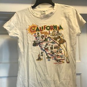 Atomic Swag tee in California pinup